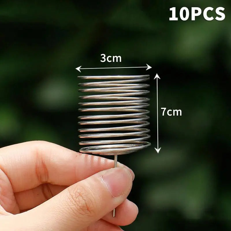 10-Pack Stainless Steel Slow Release Fertilizer Baskets for Plants Fertilizer Baskets Richie's A4