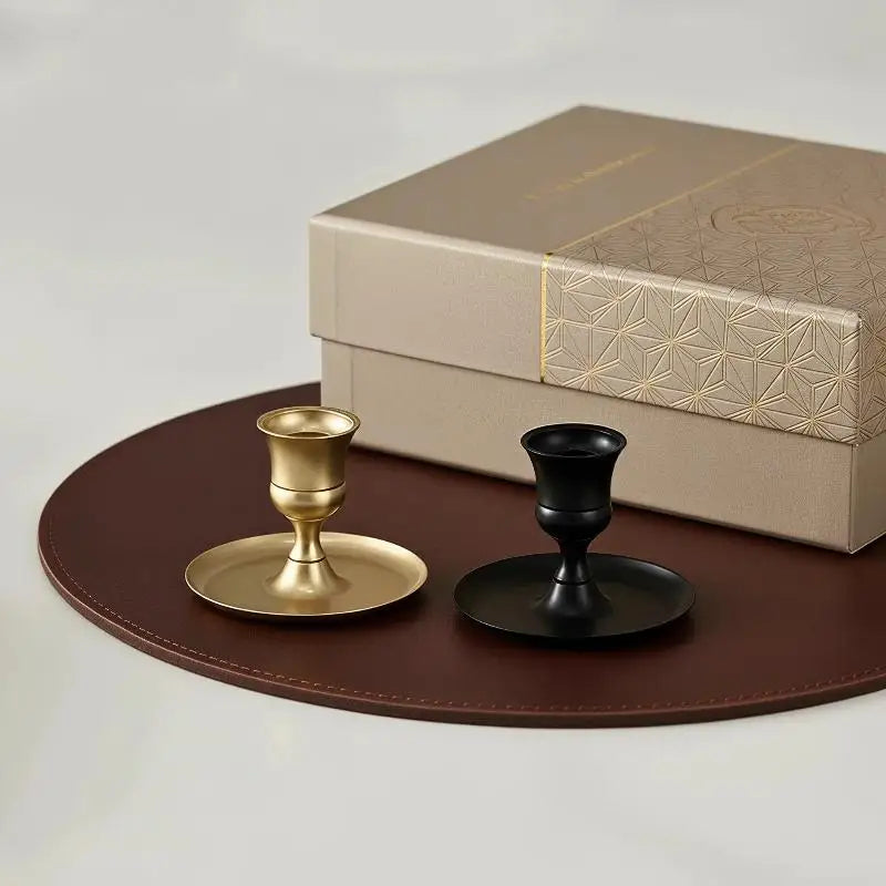 Metal Vintage Candlestick Holder | Farmhouse Home Decor Candle Holder Richie's