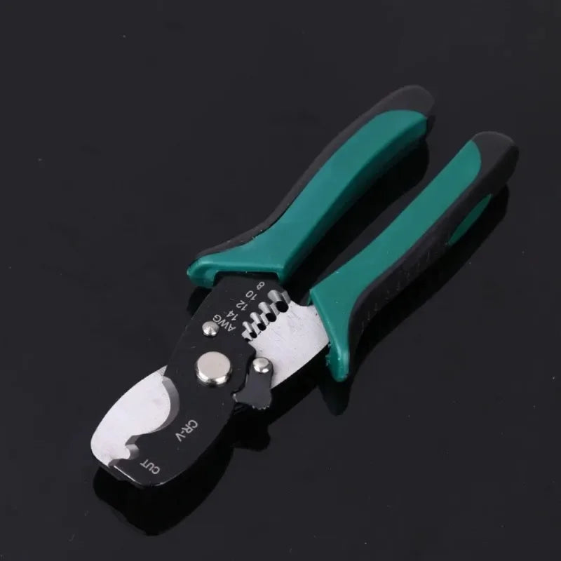 TOTNEND 8-Inch Wire Stripper & Cable Cutter Pliers 1.6–4mm Wire Stripper Pliers Richie's