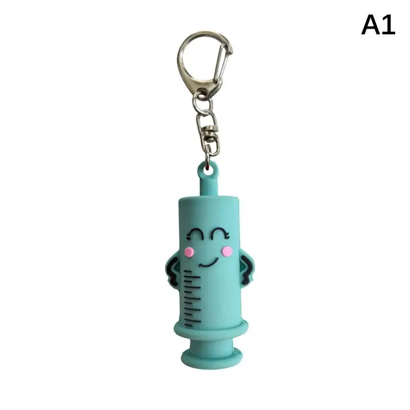 Syringe Ampoule Opener Keychain with Rubber Cutter | 1 Pc Ampoule Opener Tool Richie's A1