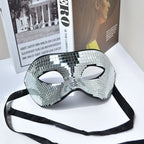 Glitter Mirror Masquerade Eye Mask | Mardi Gras Cosplay Masquerade Eye Mask Richie's