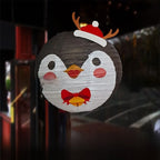 Cartoon Christmas Hanging Lanterns – Deer, Penguin & Santa Christmas Hanging Lantern Richie's