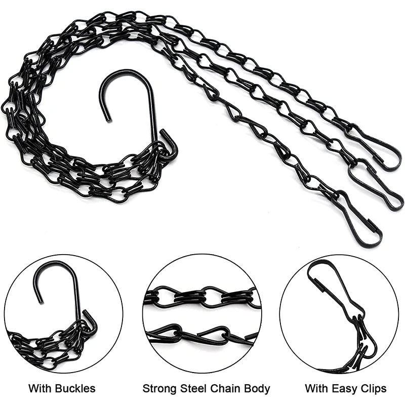 40cm Metal Hanging Chain for Flower Pots & Garden Baskets Plant Hanger Chain Richie's