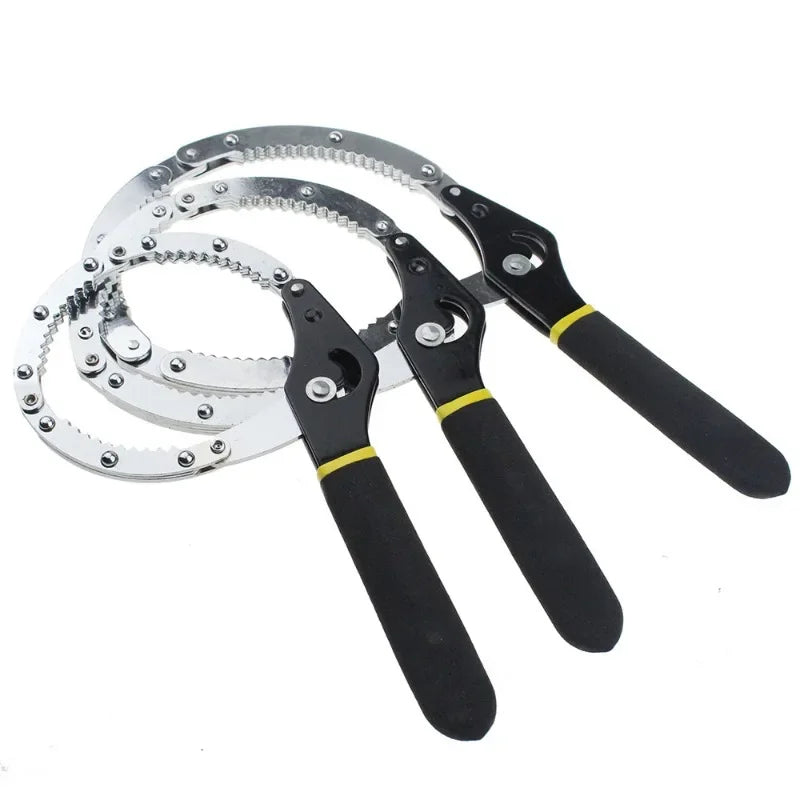 Carbon Steel Oil Filter Strap Wrench 55–115mm | 3 Sizes Oil Filter Wrench Richie's Medium