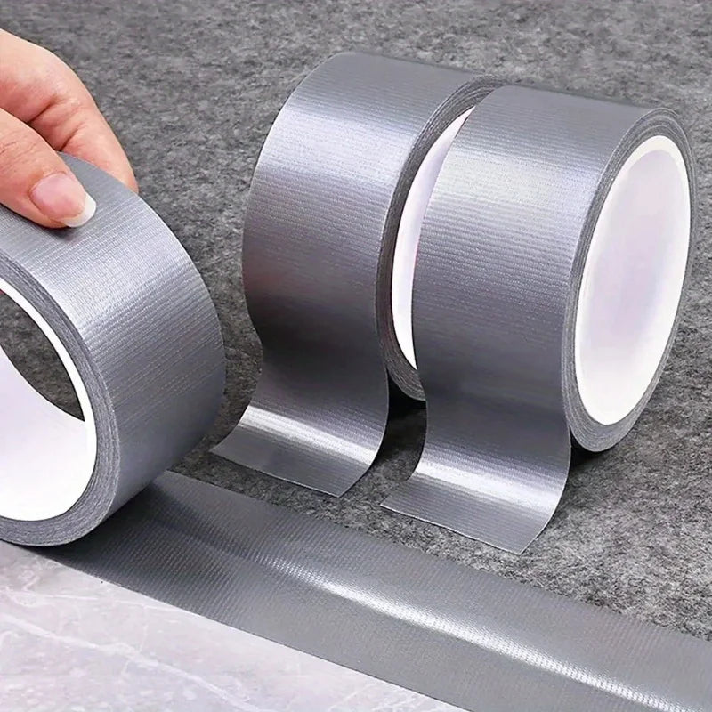 Silver Gray Heavy-Duty Duct Tape – Windproof Repair Tape Duct Tape Richie's