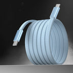 USB-C to USB-C Braided Cable 60W Fast Charging Data Sync USB-C Charging Cable Richie's Blue