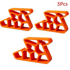 3-Pack Sliding Window Stopper Door Wedge Non-Slip Track Lock Window Door Stopper Richie's Orange