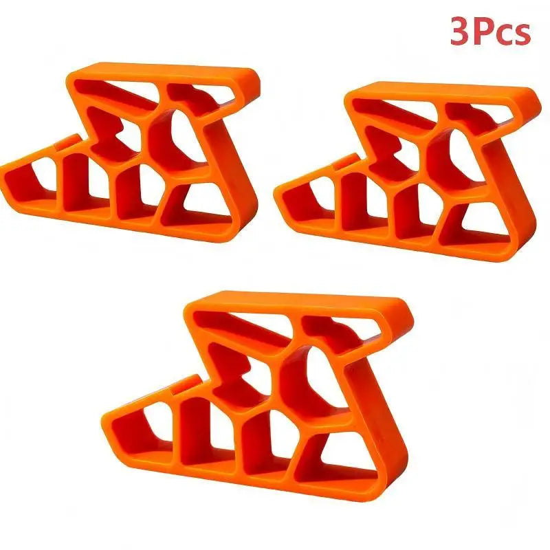 3-Pack Sliding Window Stopper Door Wedge Non-Slip Track Lock Window Door Stopper Richie's Orange