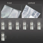 50pcs PP Mushroom Grow Bags 0.2µm Filter – Spawn & Culture Mushroom Grow Bags Richie's