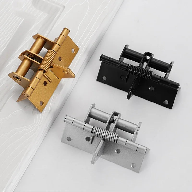 3-in-1 Self-Closing Spring Door Hinge with 90° Positioning Self-Closing Door Hinge Richie's