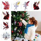 2D Acrylic Christmas Pendants – Ballerina, Horse & Angel Charms Christmas Ornament Pendant Richie's