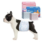 Disposable Dog Diapers Male & Female – 10 Pack Super Absorbent Dog Diapers Richie's