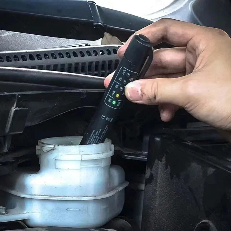 Brake Fluid Tester Pen – 5 LED Oil Quality Indicator Brake Fluid Tester Richie's