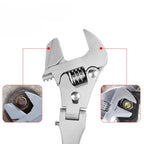 FATCOOL 10-In 5-in-1 Adjustable Ratchet Wrench 180° Folding Adjustable Ratchet Wrench Richie's