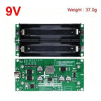18650 UPS Module Type-C 15W | 5V 9V 12V Boost DIY Board UPS Charger Module Richie's 3A 9V