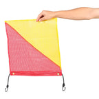 Reflective Safety Flag 18x18" Mesh – Trailer, Truck & Bike Haul Reflective Safety Flag Richie's