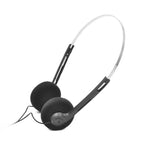 FUCHU Retro Wired On-Ear Headphones 3.5mm Vintage Style Wired On-Ear Headphones Richie's black