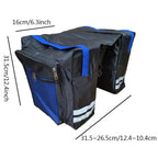 Bike Trunk Bag Double Side Rear Rack Cycling Bag – 600D Bicycle Trunk Bag Richie's