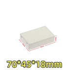Waterproof ABS Plastic Project Box Electronic Enclosure Case Electronic Enclosure Box Richie's 70x45x18mm-Grey