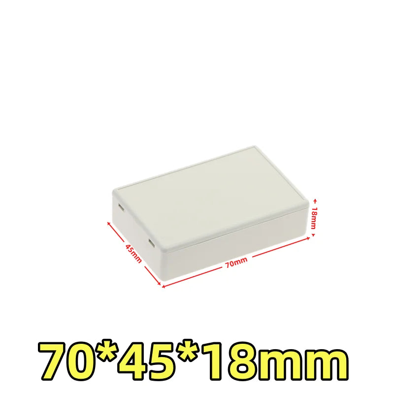 Waterproof ABS Plastic Electronic Project Box Enclosure Case Electronic Enclosure Box Richie's 70x45x18mm-Grey