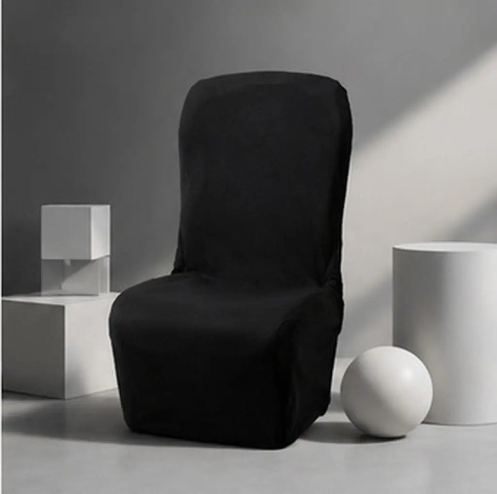 Elastic Office Chair Slipcover Size M Black – Stretch Fit Chair Slipcover Richie's