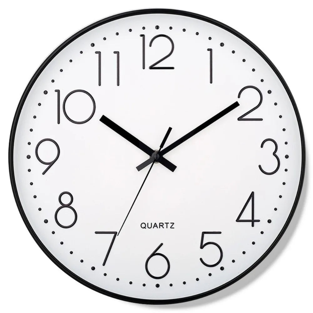 8 Inch Silent Wall Clock – Quartz Battery Operated Modern Design Wall Clock Richie's 3
