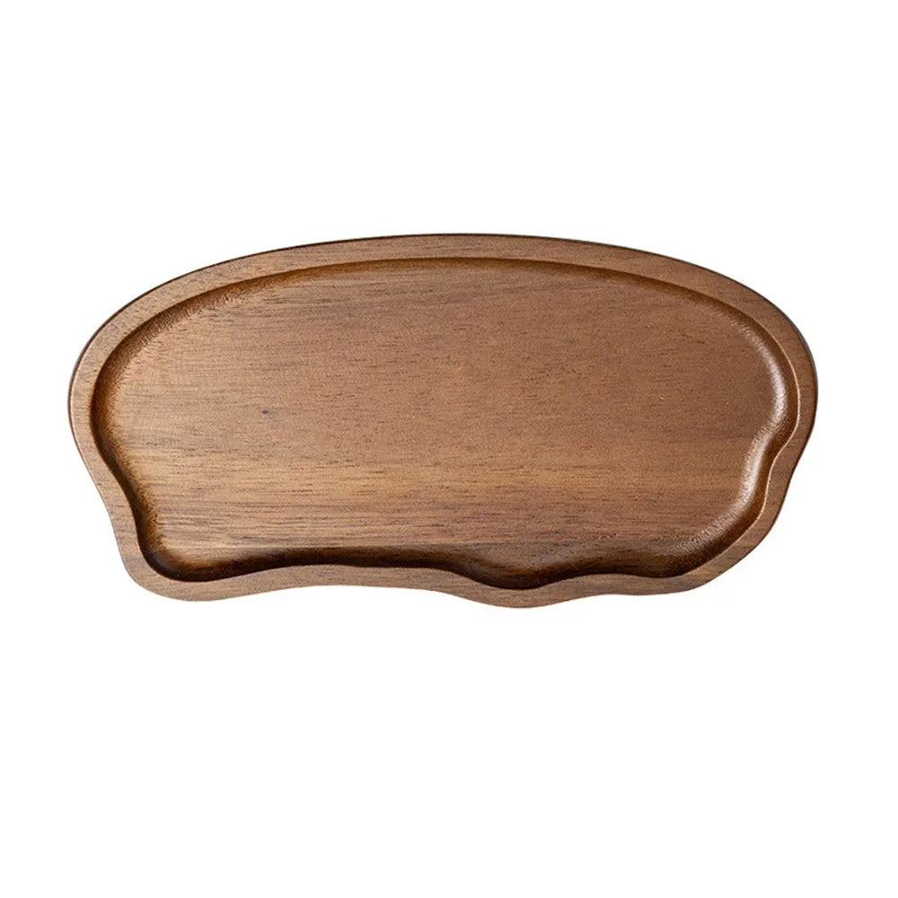 Acacia Wood Tea Tray – Japanese Style Serving Plate Wooden Serving Tray Richie's 6