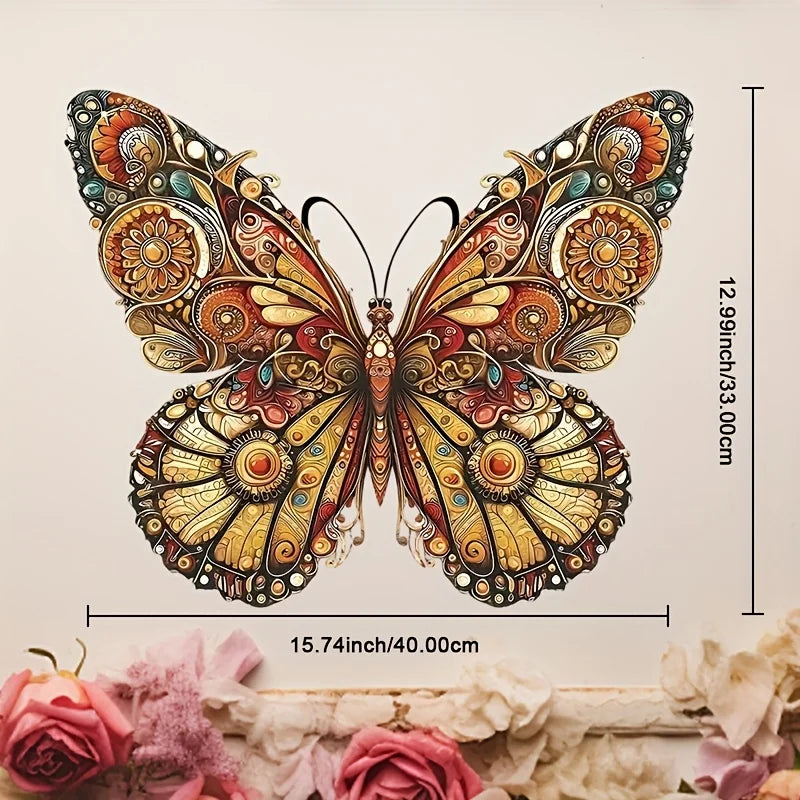 Vintage Metal Butterfly Wall Art – Colorful Indoor & Outdoor Décor Metal Wall Art Richie's