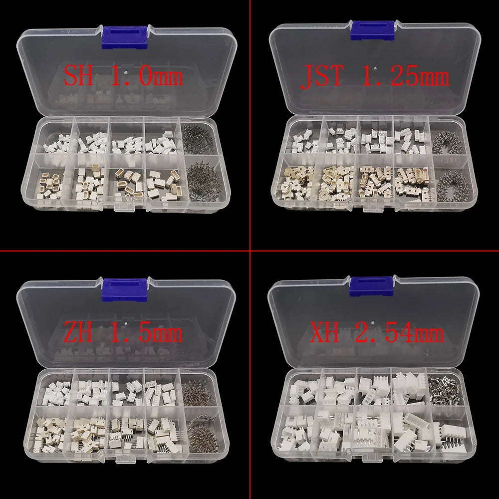 JST Connector Kit – Multi-Pitch Male & Female Housing Terminal Set Connector Terminal Kit Richie's