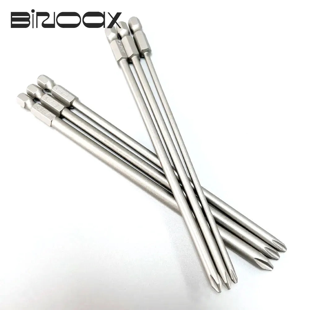 6-Piece Magnetic Phillips Screwdriver Bit Set 1/4" Hex PH1 PH2 Screwdriver Bit Set Richie's Default Title