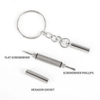 Precision Eyeglass & Watch Repair Screwdriver Kit + Keychain Precision Screwdriver Richie's