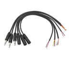 5Pcs 3.5mm AUX Male Female Extension Cable DIY Audio Repair Audio Extension Cable Richie's