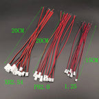 JST 2-Pin Connector Male Female – 1.25mm, 2.0mm & 2.54mm Pitch Wire Plug Connector Richie's