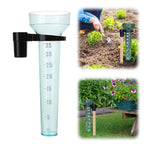 Plastic Rain Gauge with Holder – 35mm Outdoor Rainfall Meter Rain Gauge Richie's