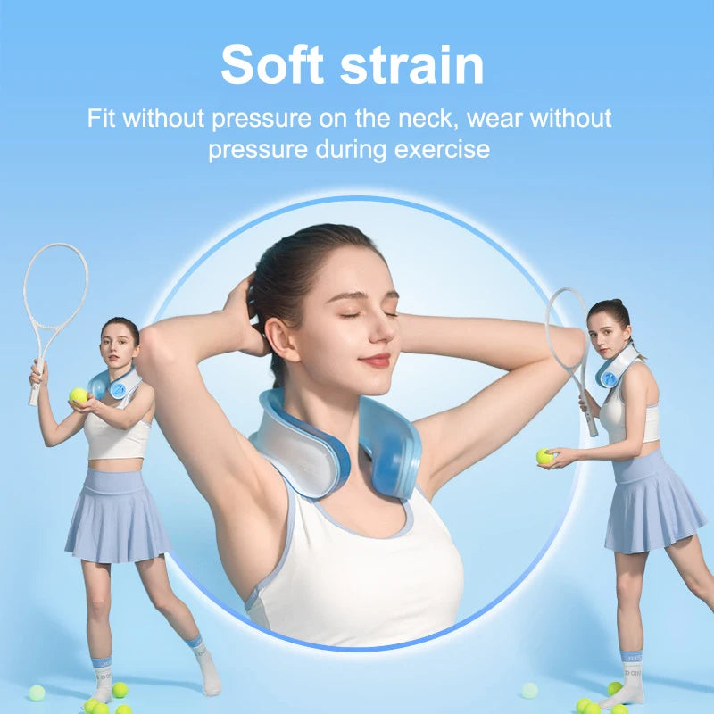 Reusable Wearable Neck Ice Pack Wrap for Neck & Shoulders Neck Cooling Wrap Richie's