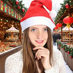 Red Santa Hats 10/20 Pack – Adult Christmas Party Set Christmas Santa Hat Set Richie's