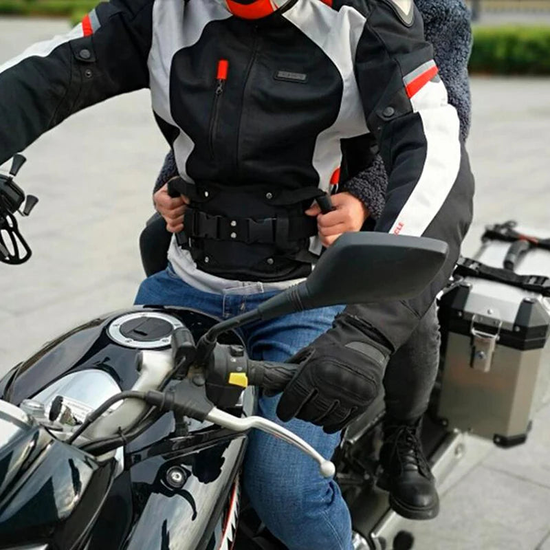 Motorcycle Passenger Safety Grip Strap – Non-Slip Kids Belt Motorcycle Safety Strap Richie's