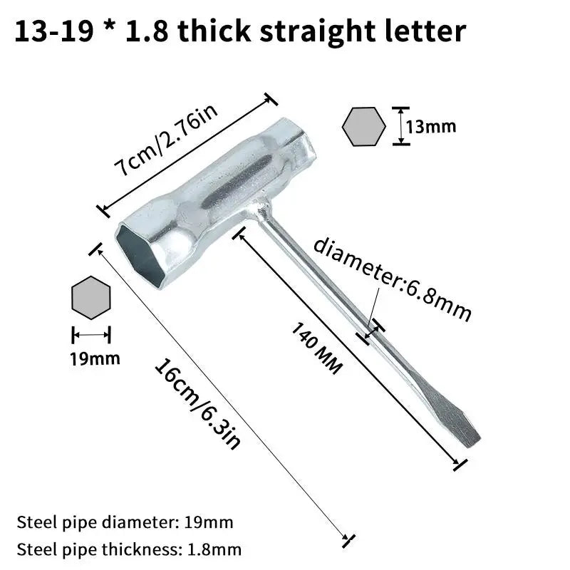 2-in-1 Spark Plug Socket Wrench – High Carbon Steel Spanner Socket Wrench Tool Richie's 13 1918