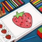 Kids Coloring & Doodle Drawing Book – Fun Art Gift for Children Kids Activity Book Richie's