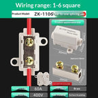 Wire Connector Junction Box Quick Splice Brass Terminal Block Electrical Terminal Block Richie's A8