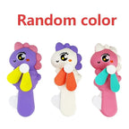 Donut Manual Hand Press Fan – Portable Mini Cooling Fan Manual Cooling Fan Richie's A5-1pc random