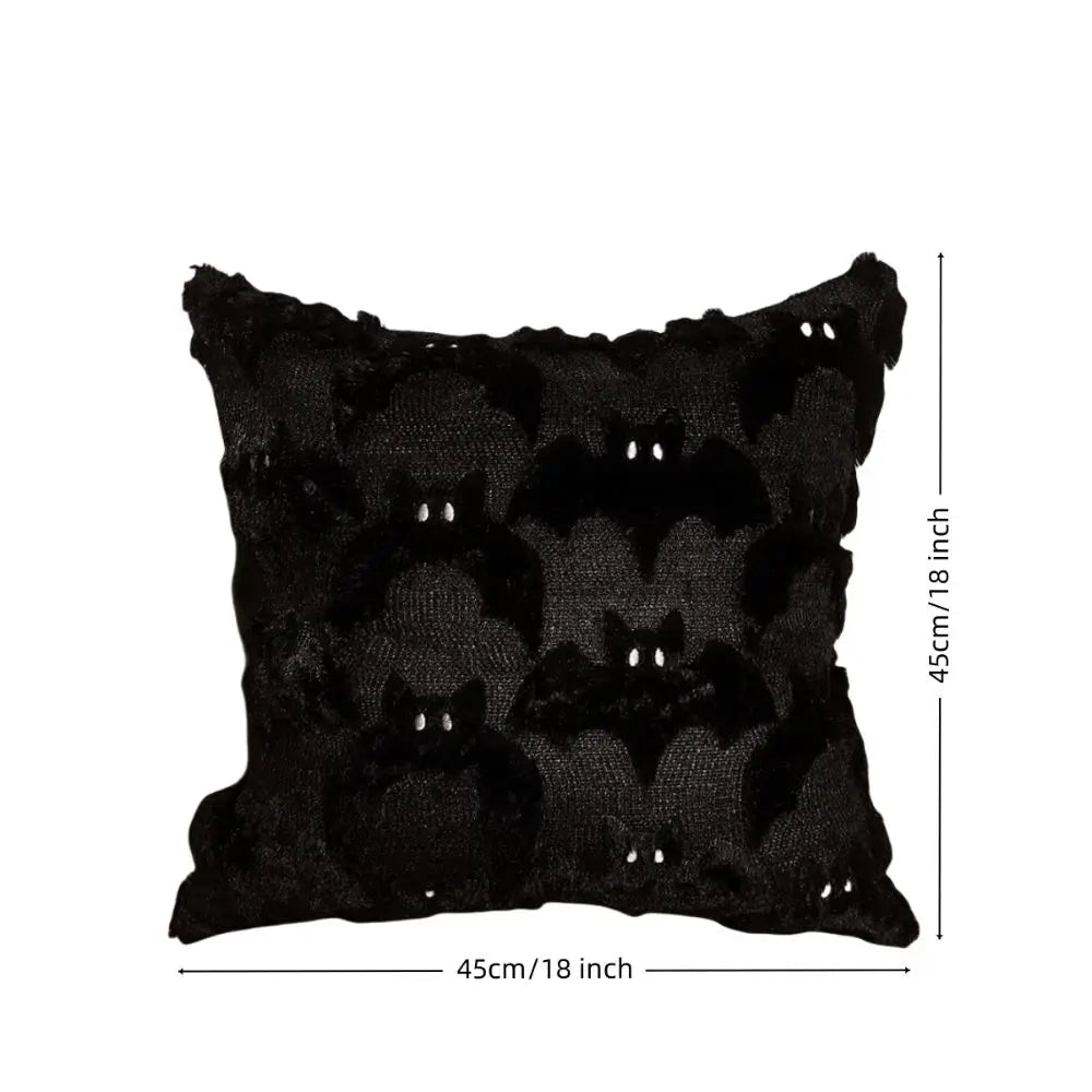 Halloween Ghost Pumpkin Throw Pillow Cover 45x45cm Throw Pillow Cover Richie's