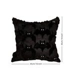 Halloween Ghost Pumpkin Throw Pillow Cover 45x45cm Throw Pillow Cover Richie's