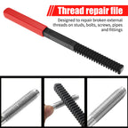 Toorise Metric Thread Repair File – 8-Pitch Steel Restorer Thread Repair File Richie's