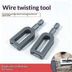 Wire Twisting Tool 1/4" Hex Shank – Fast Iron Wire Knotter Wire Twisting Tool Richie's