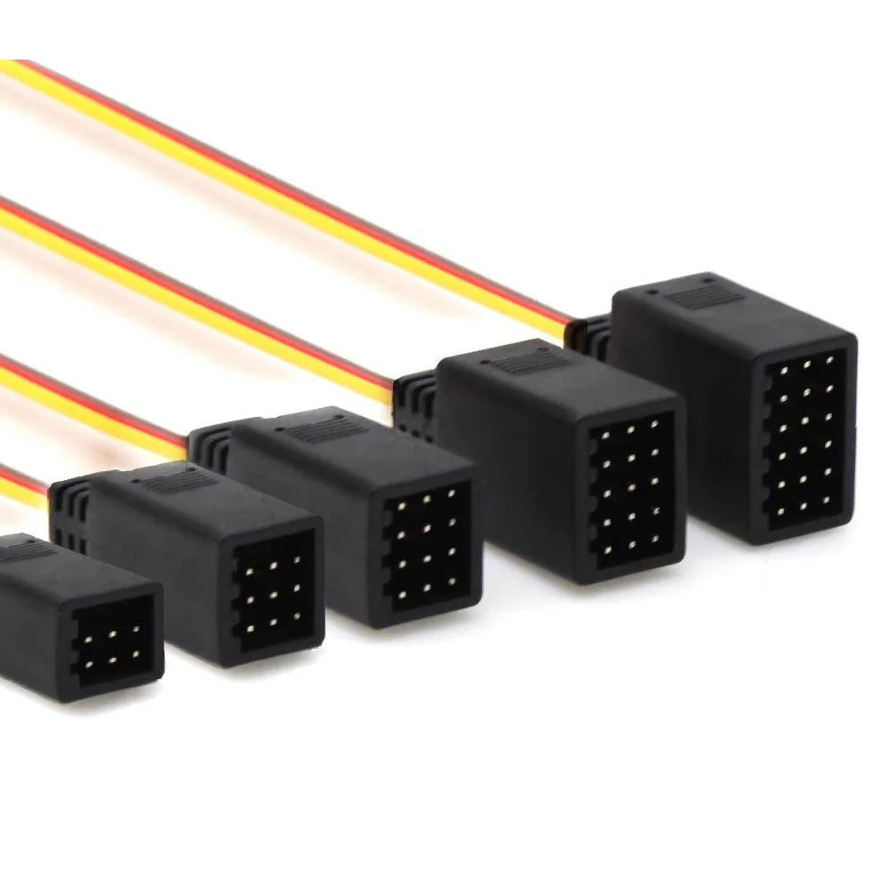 RC Servo Y-Wire Extension Cable 1 to 2/3/4/5/6 | Car Boat Aircraft RC Servo Cable Richie's