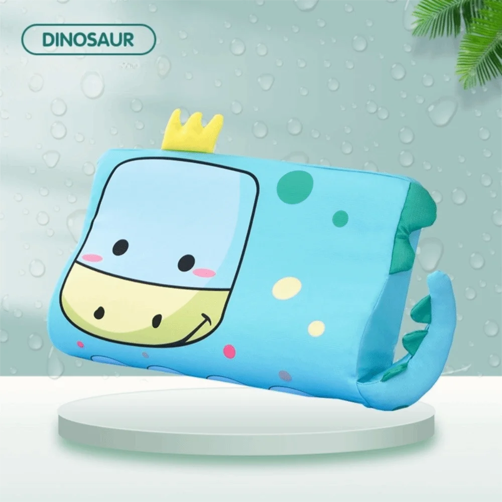 Memory Foam Toddler Pillow – Breathable & Hypoallergenic Toddler Sleep Pillow Richie's Dinosaur
