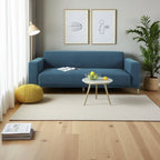 Stretch Sofa Cover – Washable Non-Slip Elastic Slipcover Sofa Slipcover Richie's Blue-L