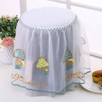 Pastoral Lace Embroidery Dust Cover for Air Fryer & Rice Cooker Appliance Dust Cover Richie's Mushroom-3