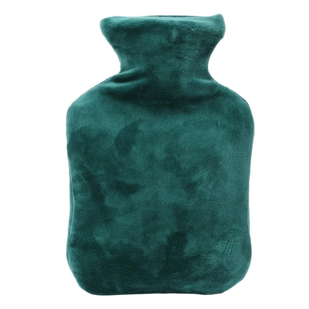 1000ml Hot Water Bottle Bag with Waistband & Hand Warmer | Dark Green Hot Water Bottle Richie's